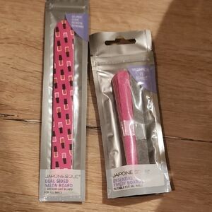 Japonesque Pink and Black Dual Sided Salon Board